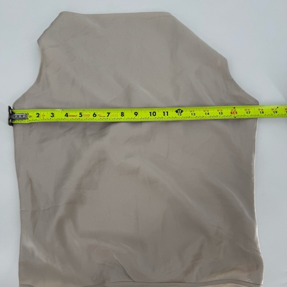 Abercrombie & Fitch Satin Cowl Neck T-Strap Bodysuit - Picture 5 of 12